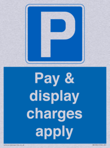 Pay & display charges apply
